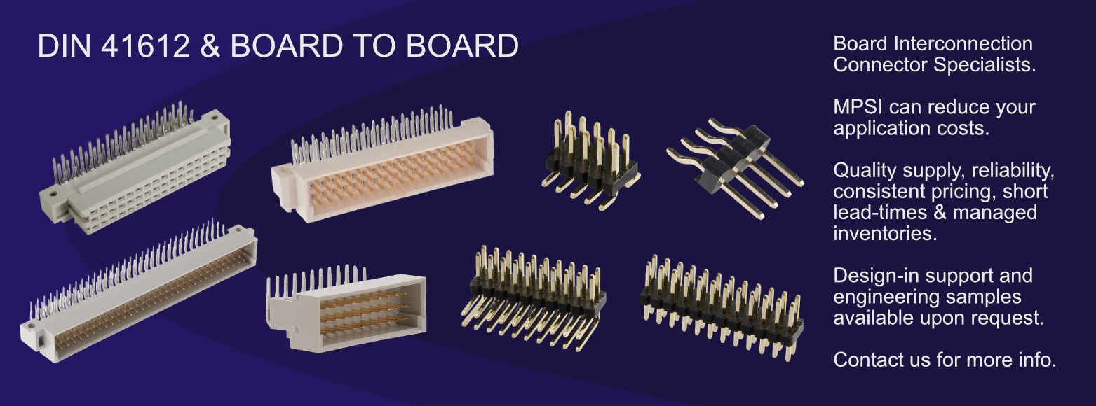 DIN41612 & BOARD TO BOARD CONNECTORS