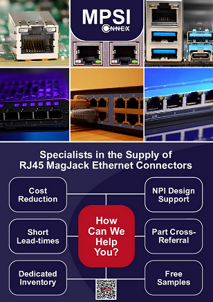 MPSI RJ45 Ethernet MagJacks