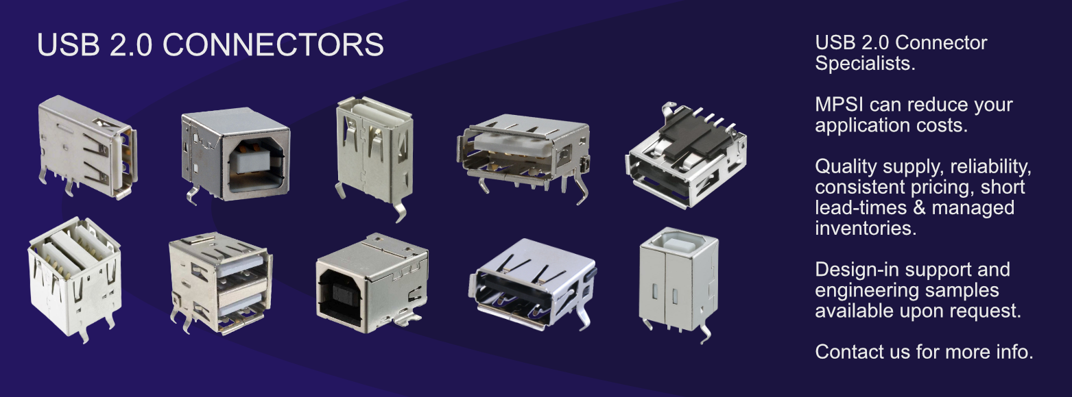 USB 2.0 CONNECTORS