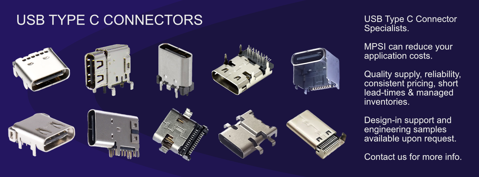 USB TYPE C CONNECTORS